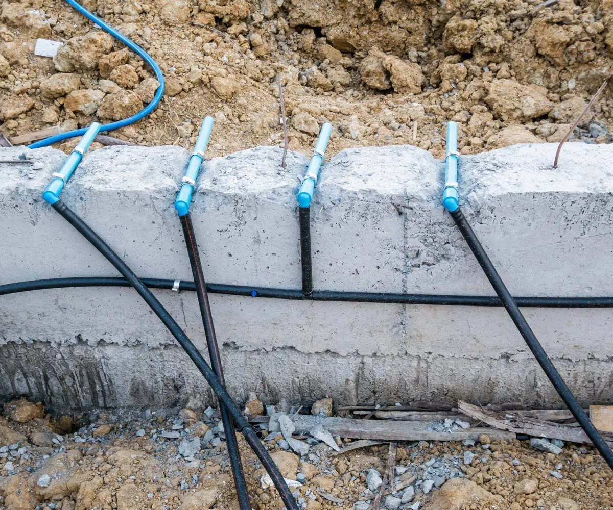What is a termite reticulation system?